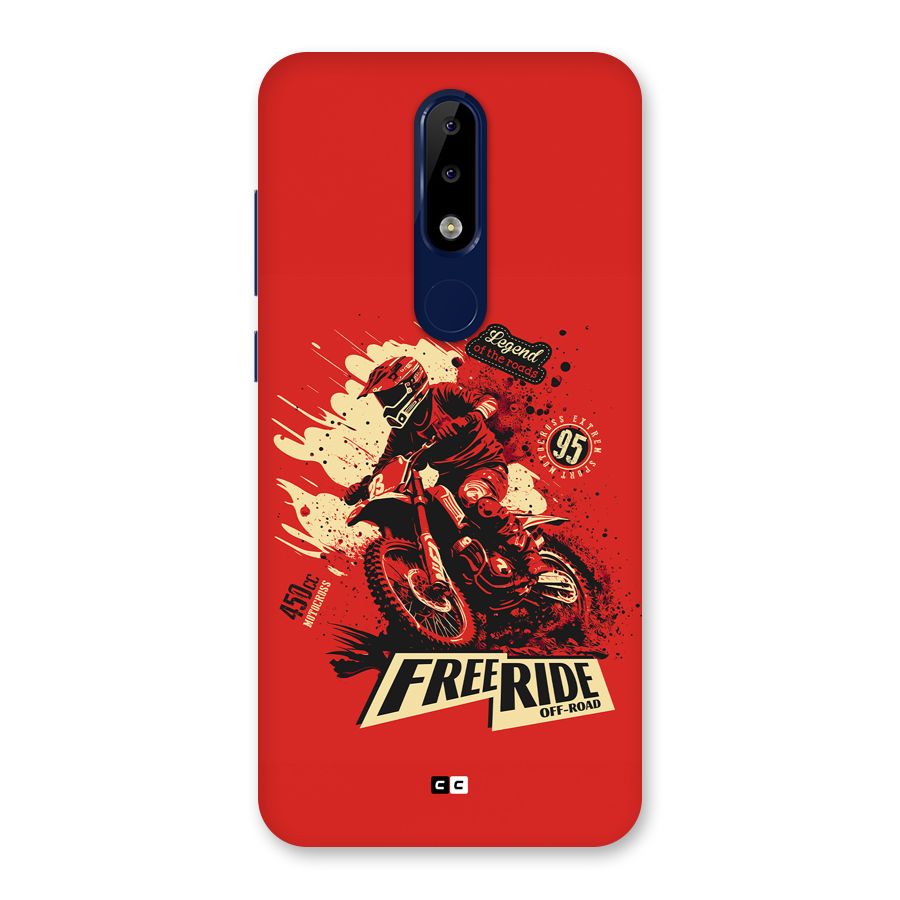 Free Ride Back Case for Nokia 5.1 Plus