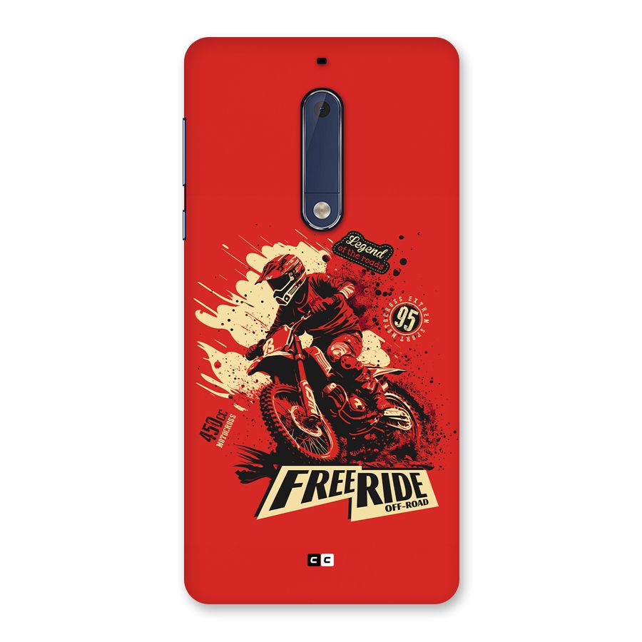 Free Ride Back Case for Nokia 5