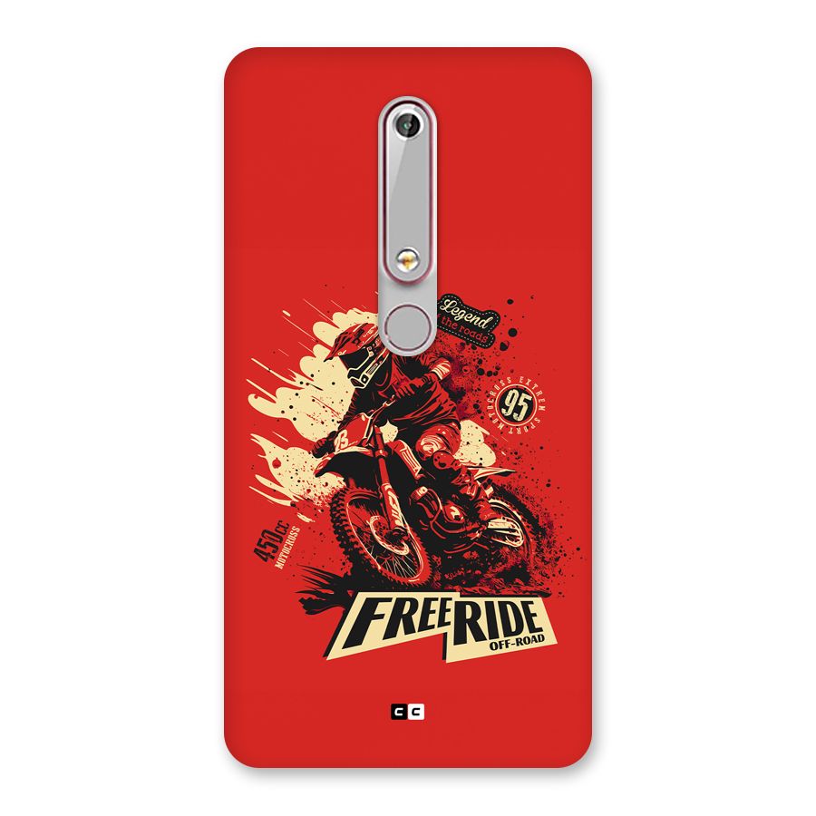 Free Ride Back Case for Nokia 6.1