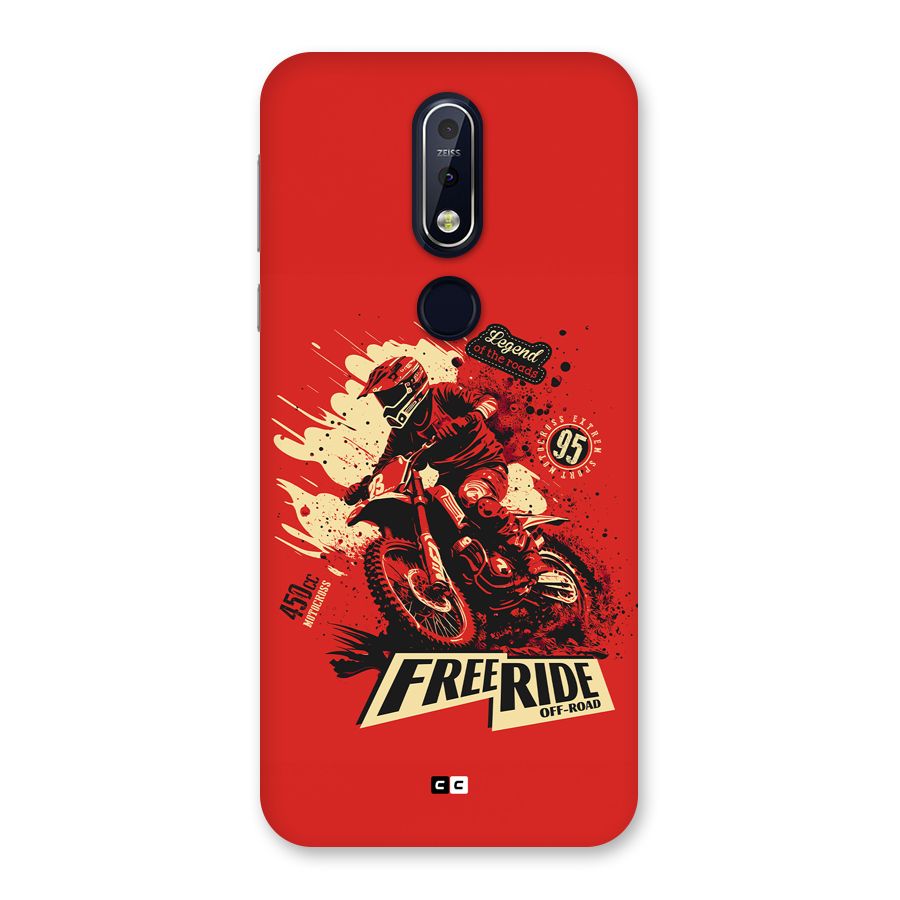 Free Ride Back Case for Nokia 7.1