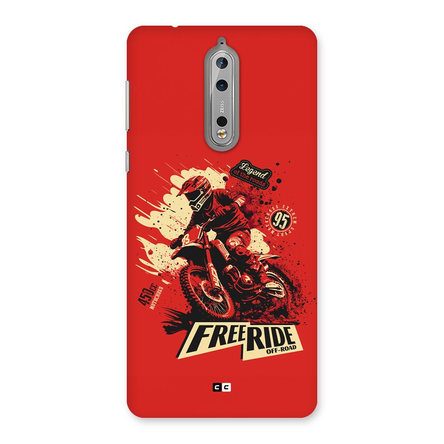 Free Ride Back Case for Nokia 8