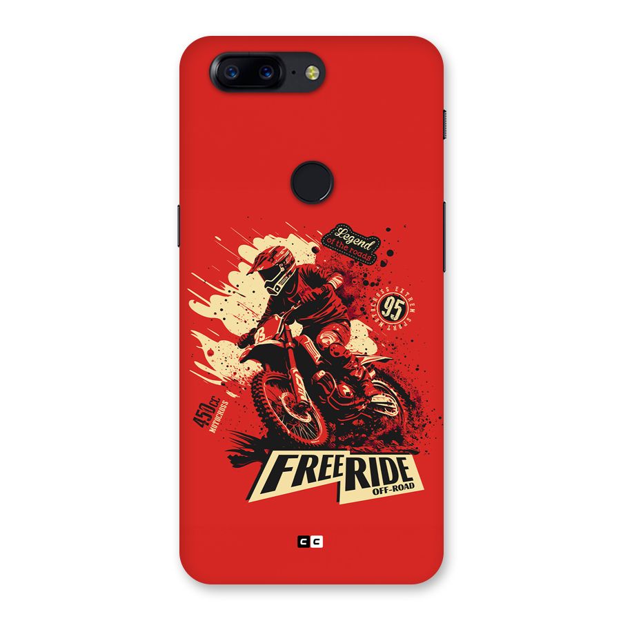 Free Ride Back Case for OnePlus 5T