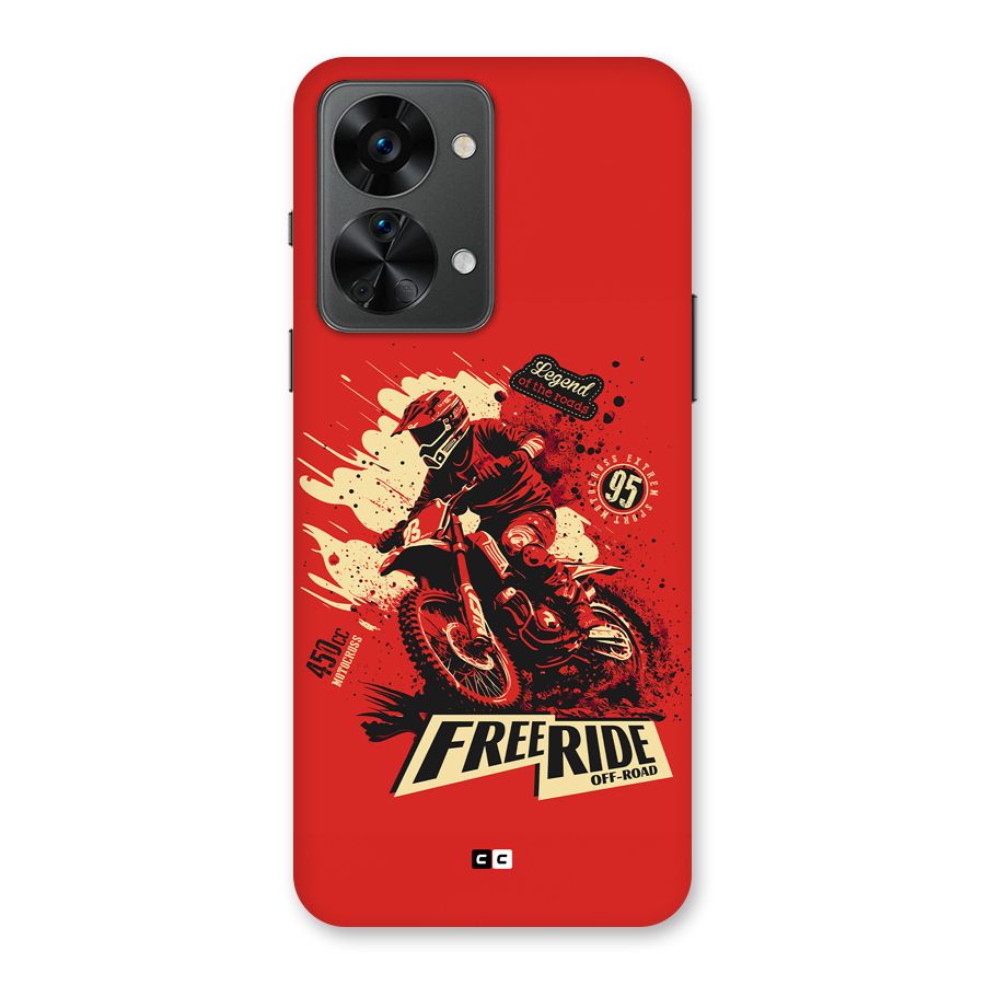 Free Ride Back Case for OnePlus Nord 2T