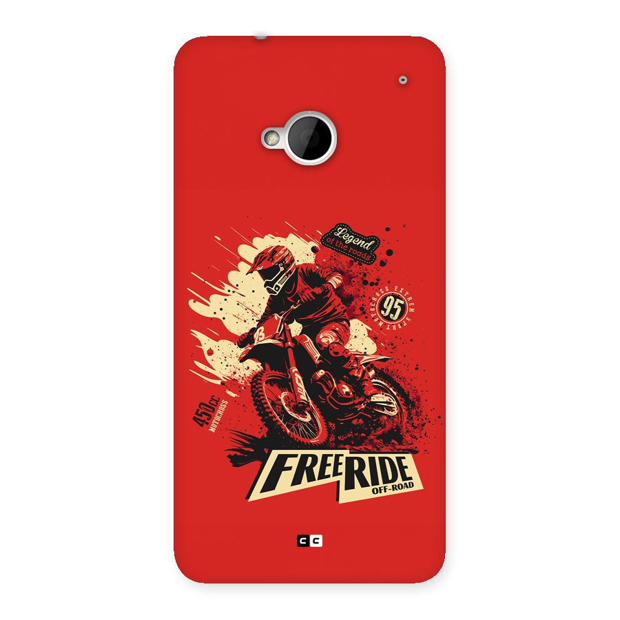 Free Ride Back Case for One M7 (Single Sim)