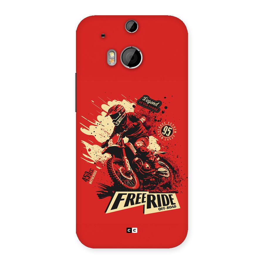 Free Ride Back Case for One M8