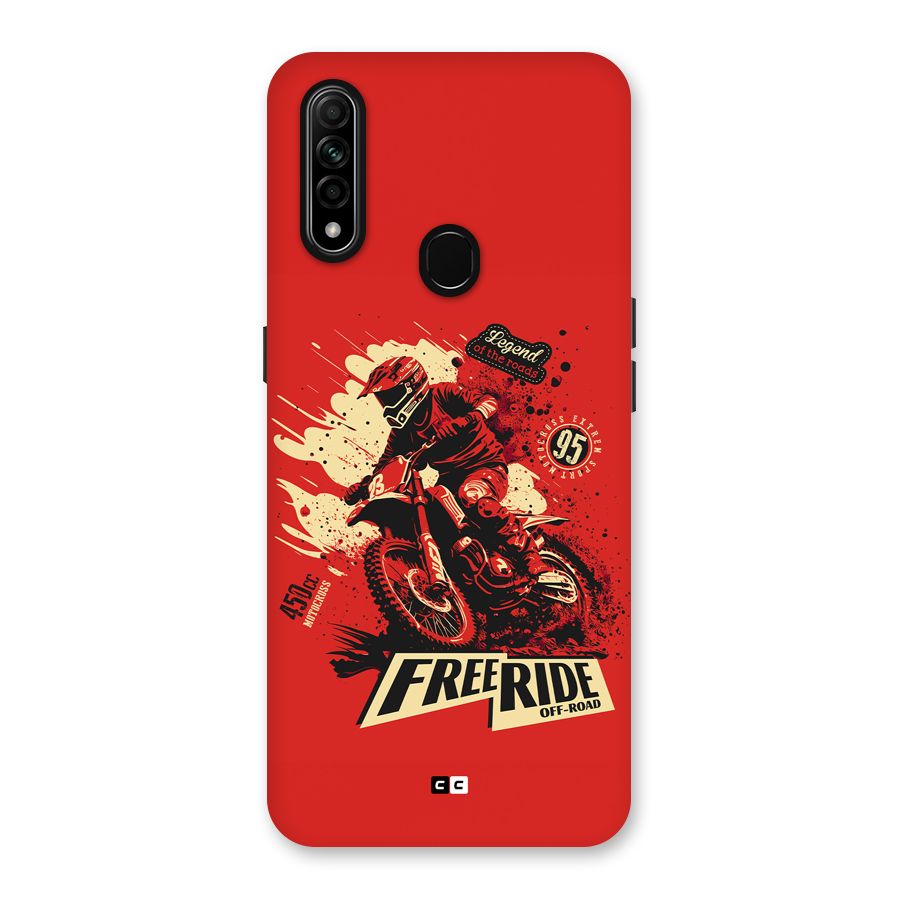 Free Ride Back Case for Oppo A31