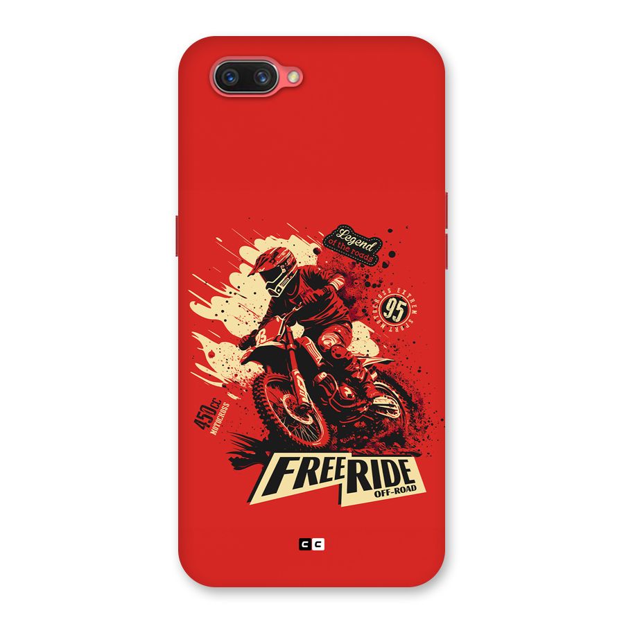 Free Ride Back Case for Oppo A3s