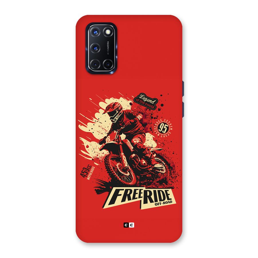 Free Ride Back Case for Oppo A52