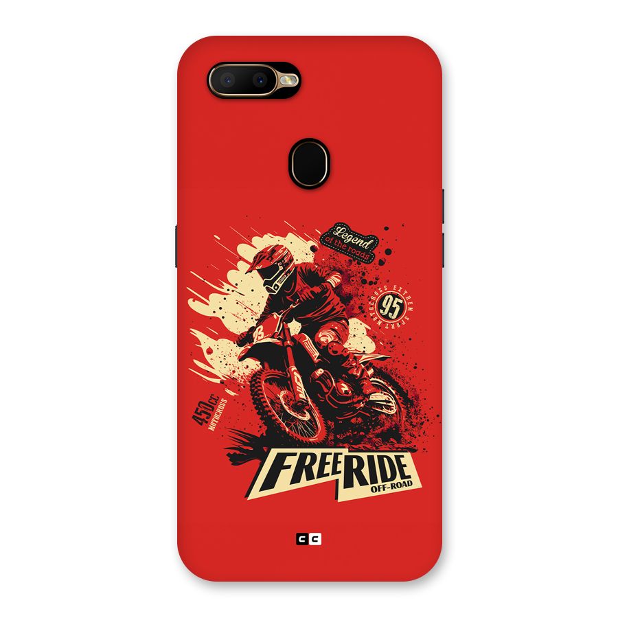 Free Ride Back Case for Oppo A5s