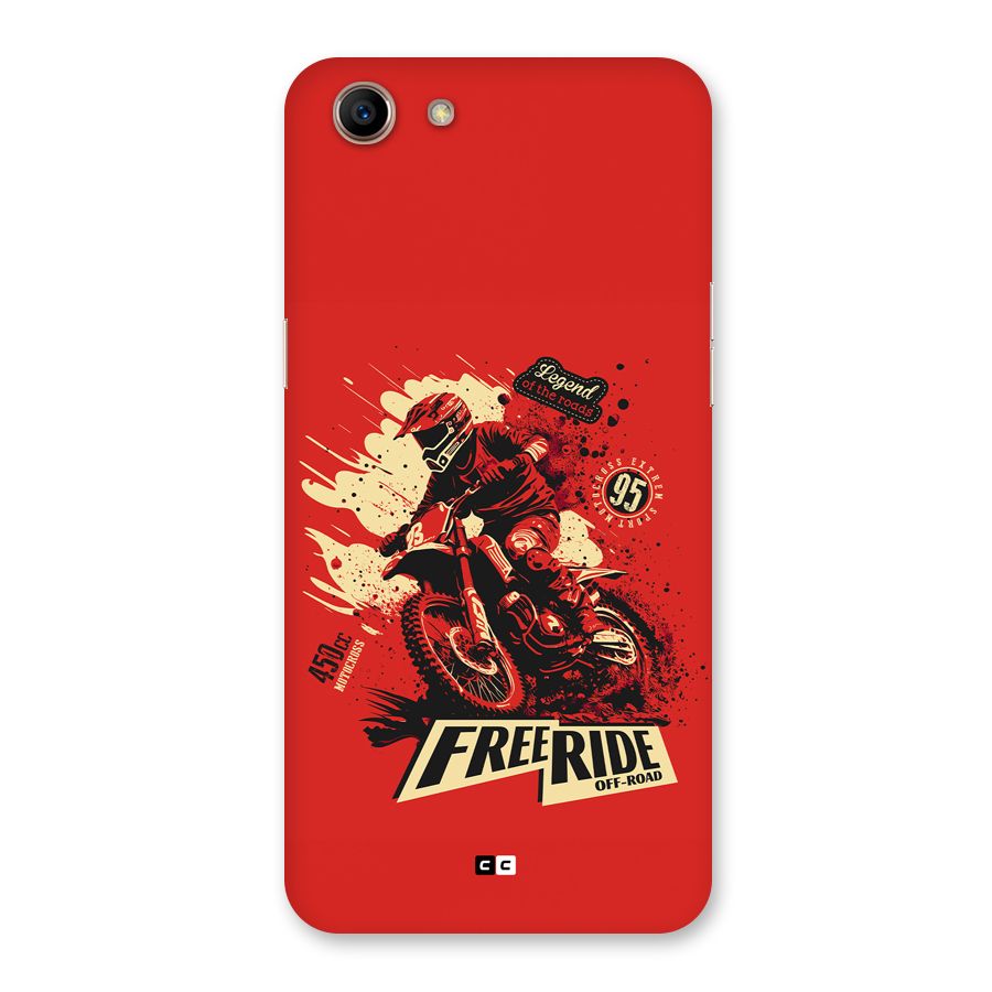 Free Ride Back Case for Oppo A83 (2018)