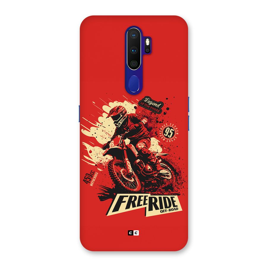 Free Ride Back Case for Oppo A9 (2020)