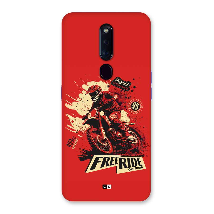 Free Ride Back Case for Oppo F11 Pro