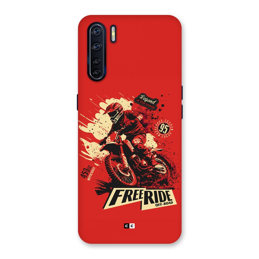 Free Ride Back Case for Oppo F15