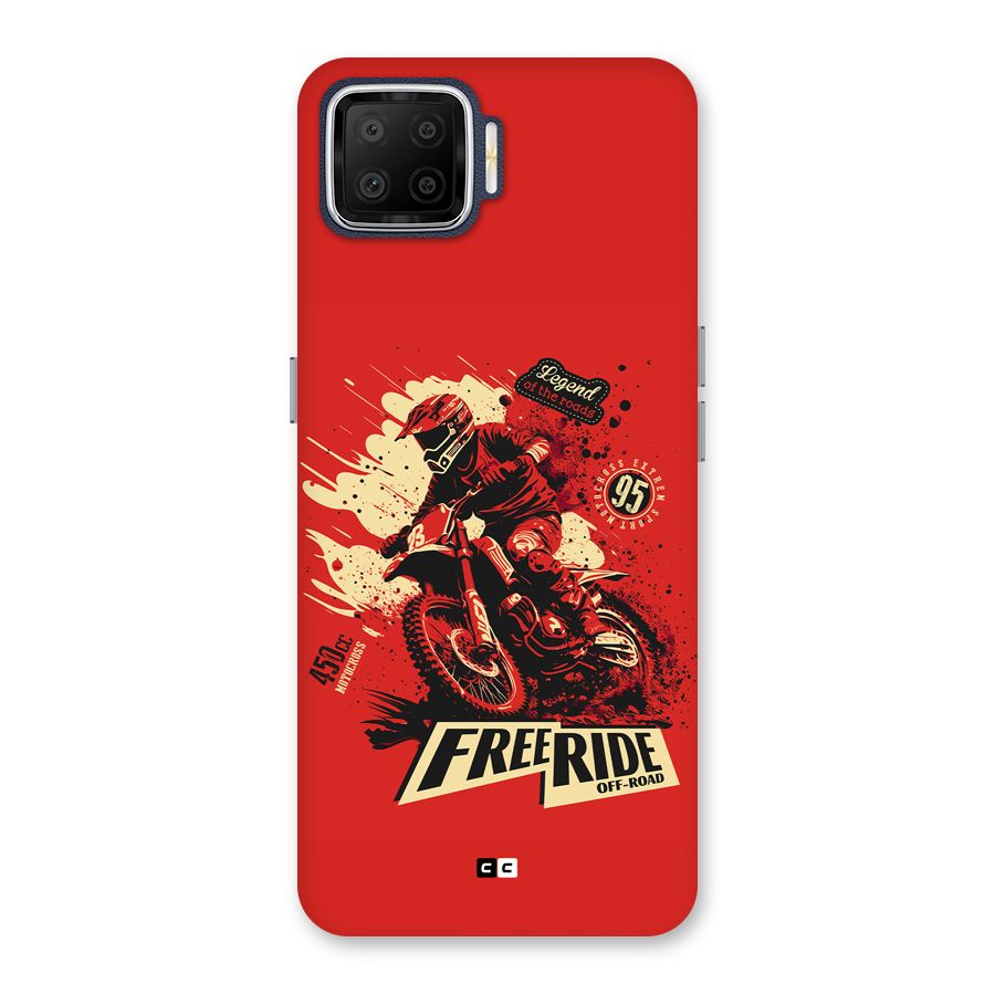 Free Ride Back Case for Oppo F17