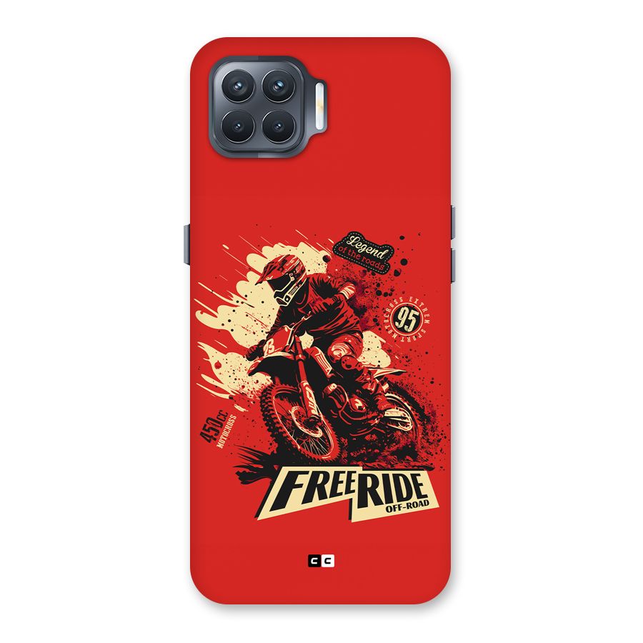 Free Ride Back Case for Oppo F17 Pro
