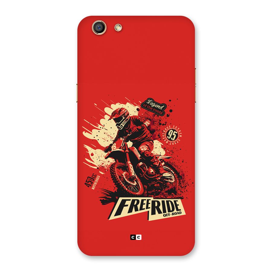 Free Ride Back Case for Oppo F3