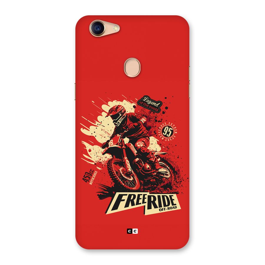 Free Ride Back Case for Oppo F5