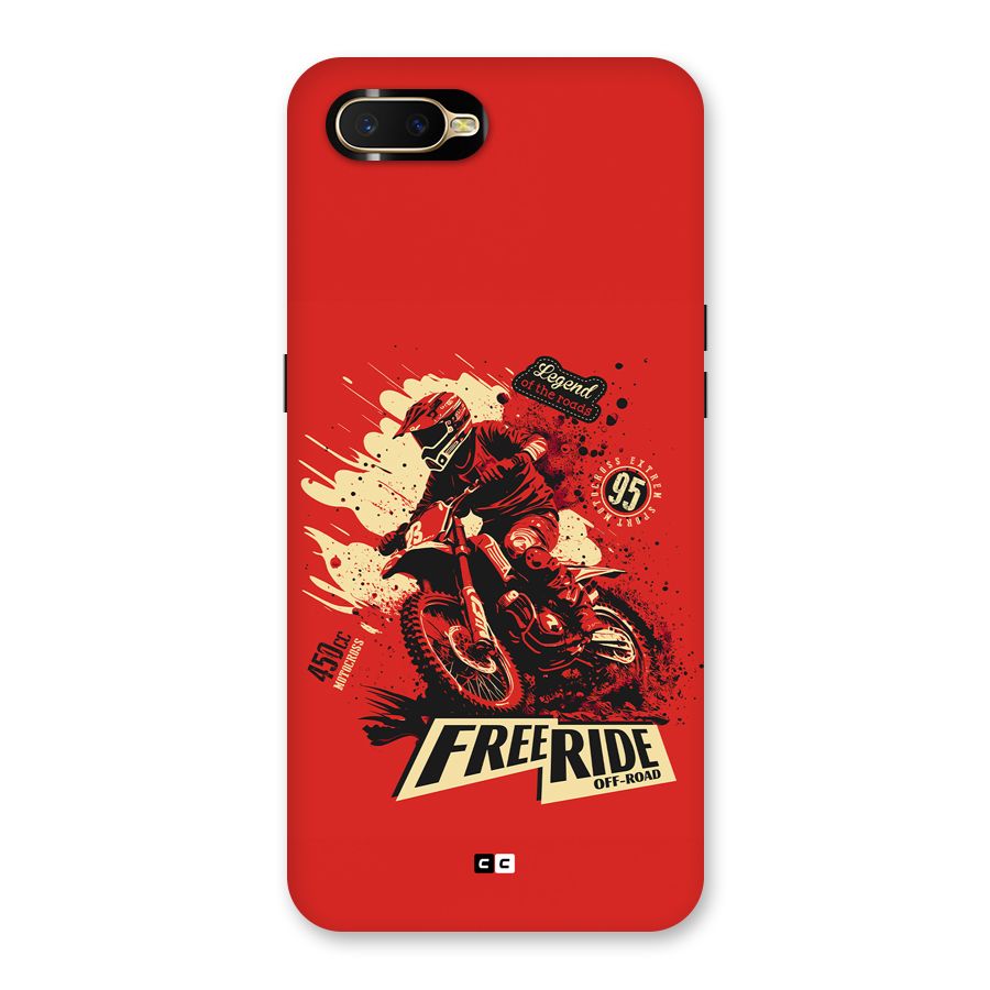 Free Ride Back Case for Oppo K1