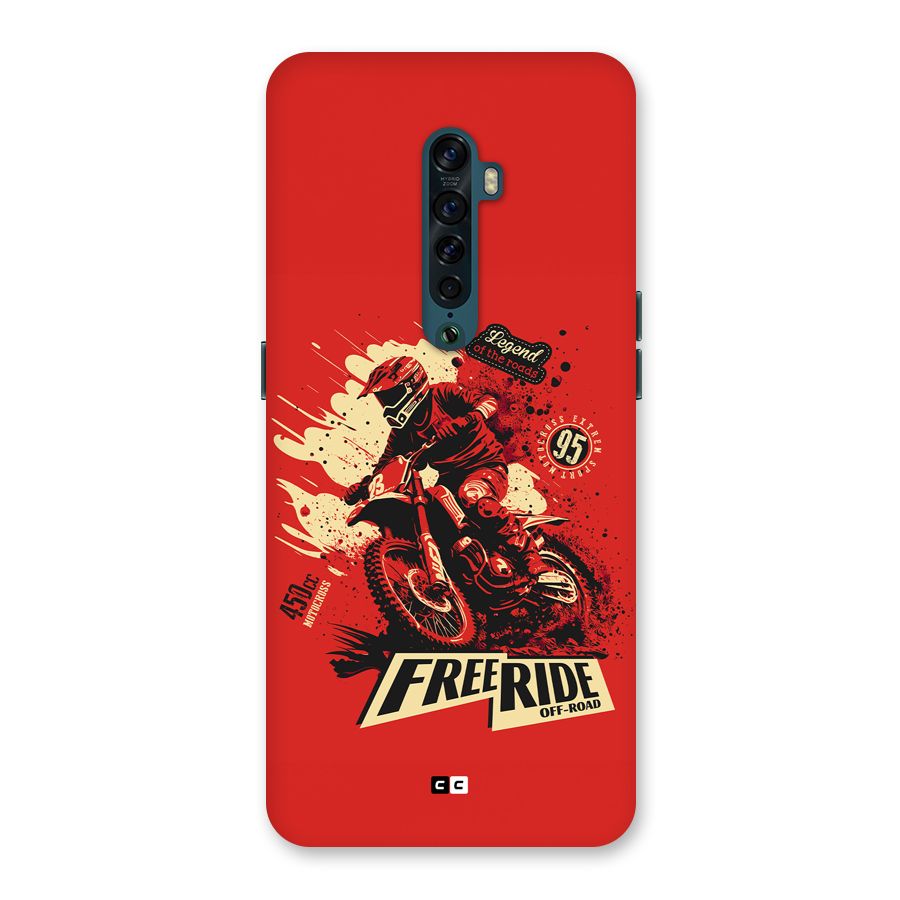 Free Ride Back Case for Oppo Reno2