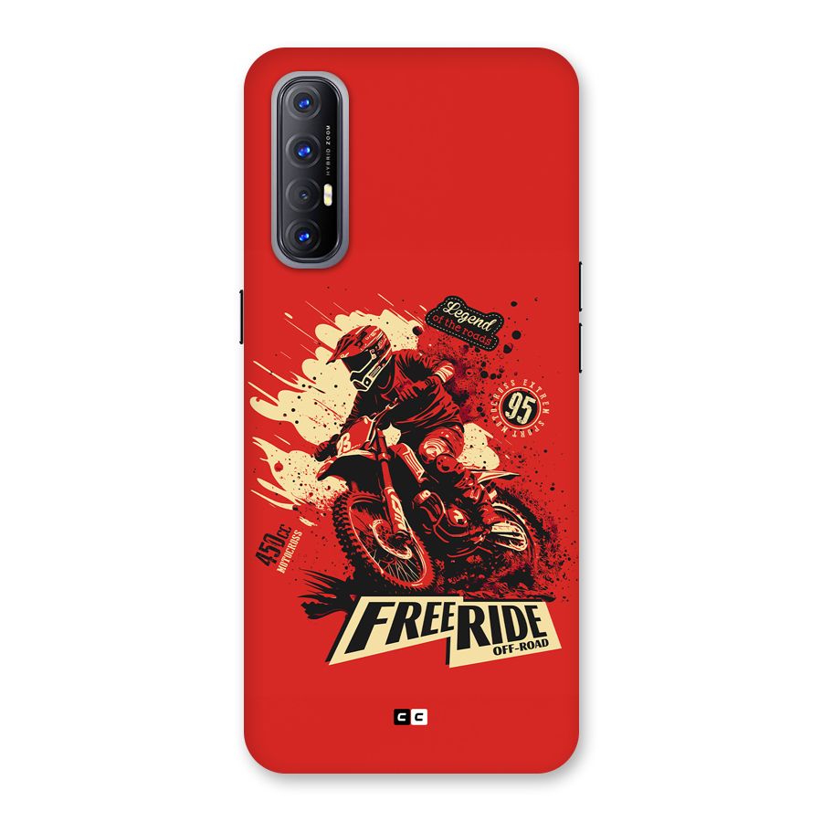 Free Ride Back Case for Oppo Reno3 Pro