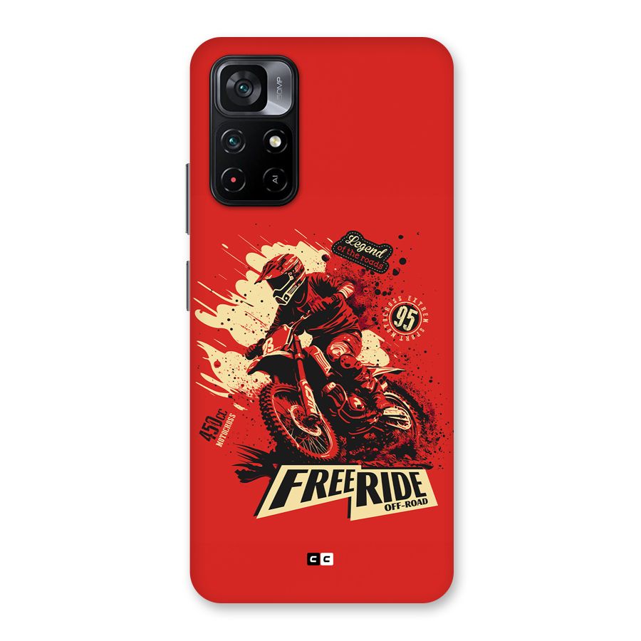 Free Ride Back Case for Poco M4 Pro 5G
