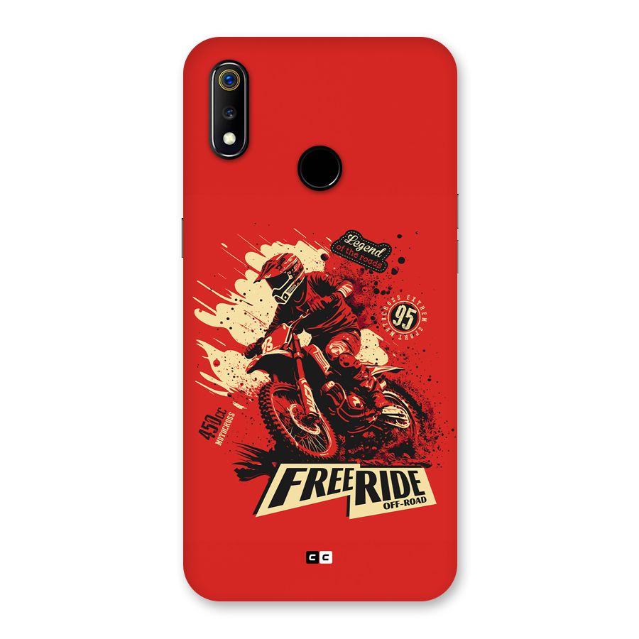 Free Ride Back Case for Realme 3