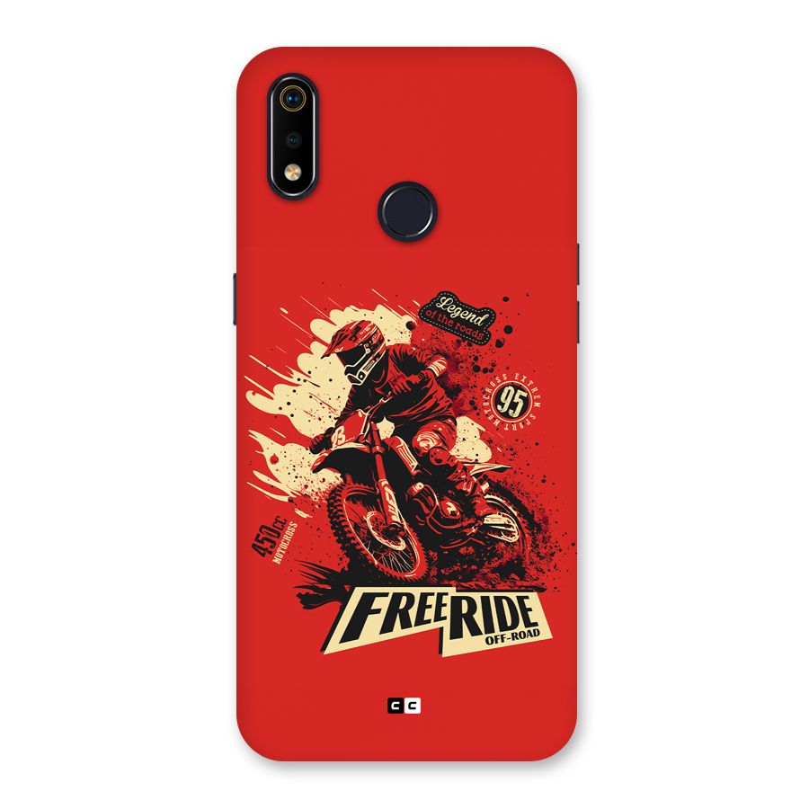 Free Ride Back Case for Realme 3i