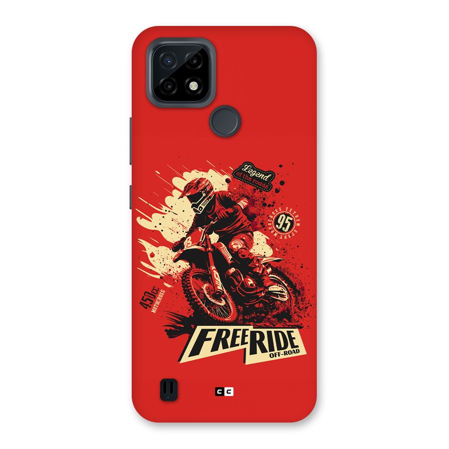 Free Ride Back Case for Realme C21