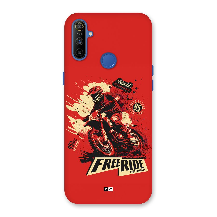Free Ride Back Case for Realme Narzo 10A