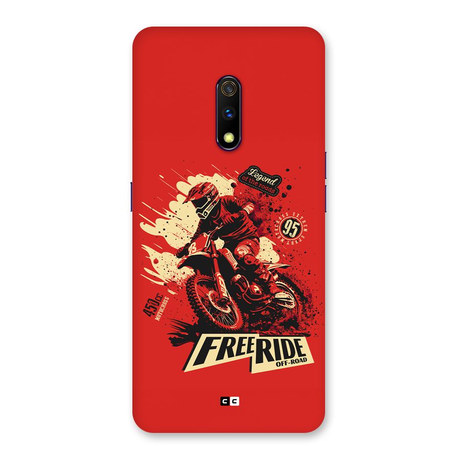 Free Ride Back Case for Realme X