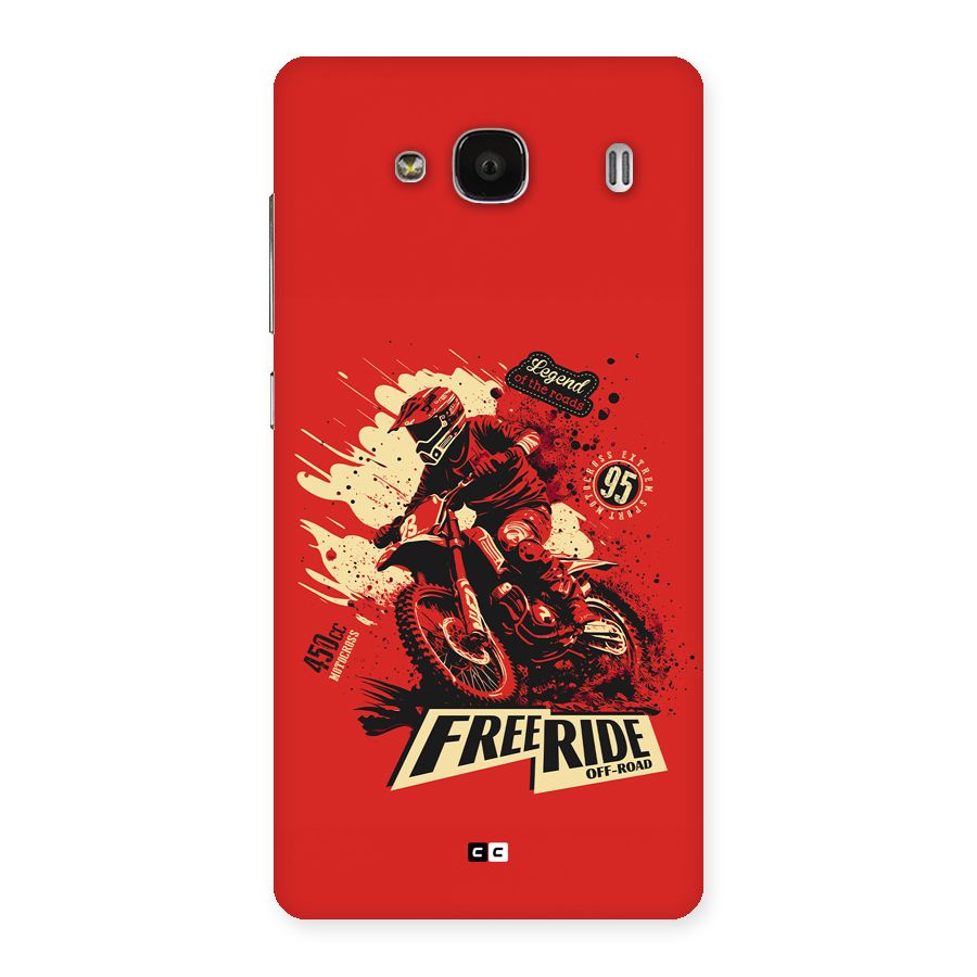 Free Ride Back Case for Redmi 2