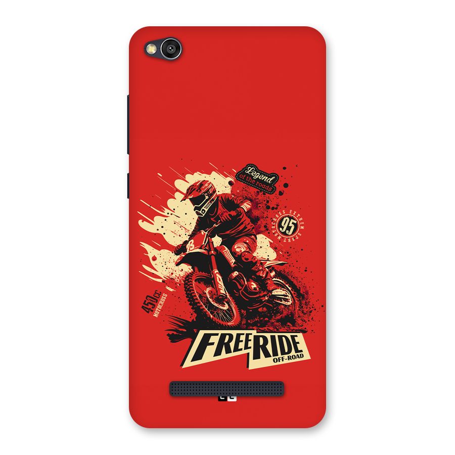 Free Ride Back Case for Redmi 4A