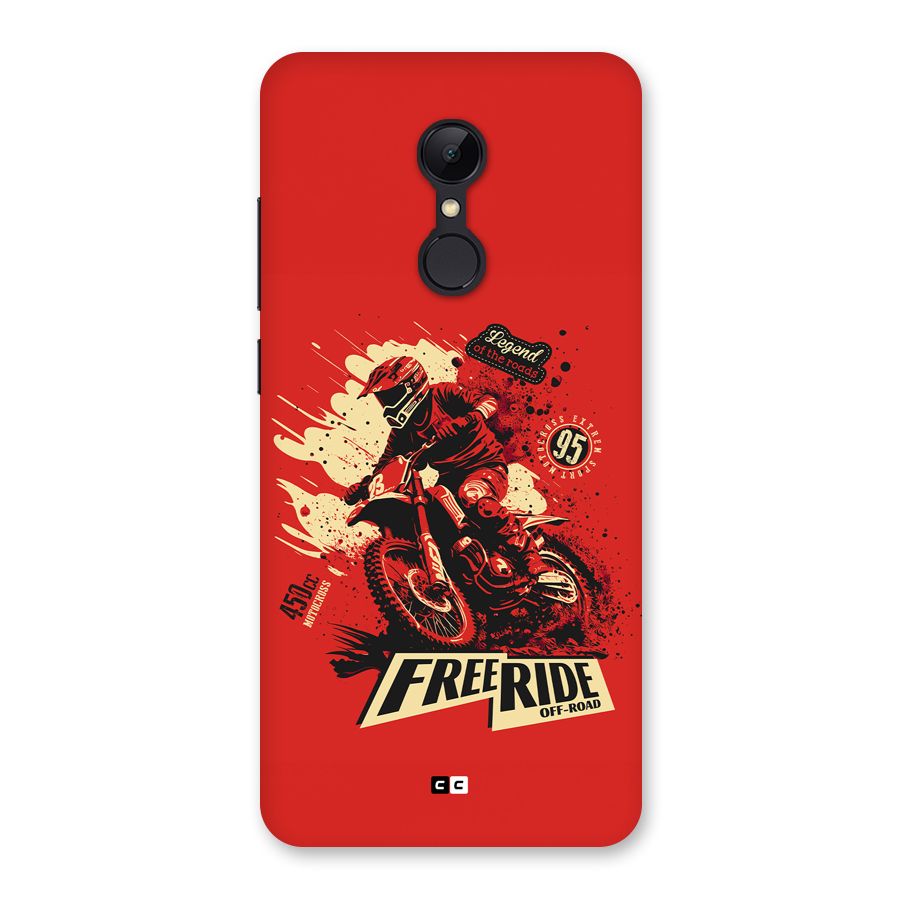 Free Ride Back Case for Redmi 5