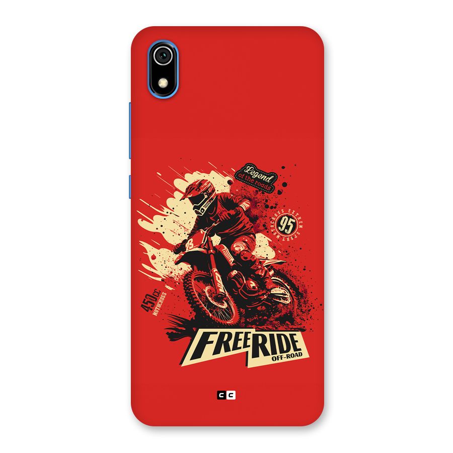 Free Ride Back Case for Redmi 7A