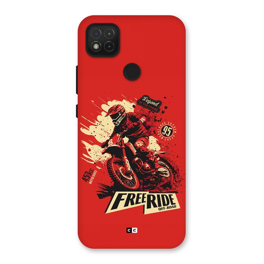 Free Ride Back Case for Redmi 9