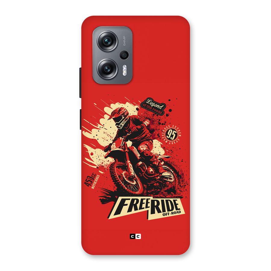Free Ride Back Case for Redmi K50i