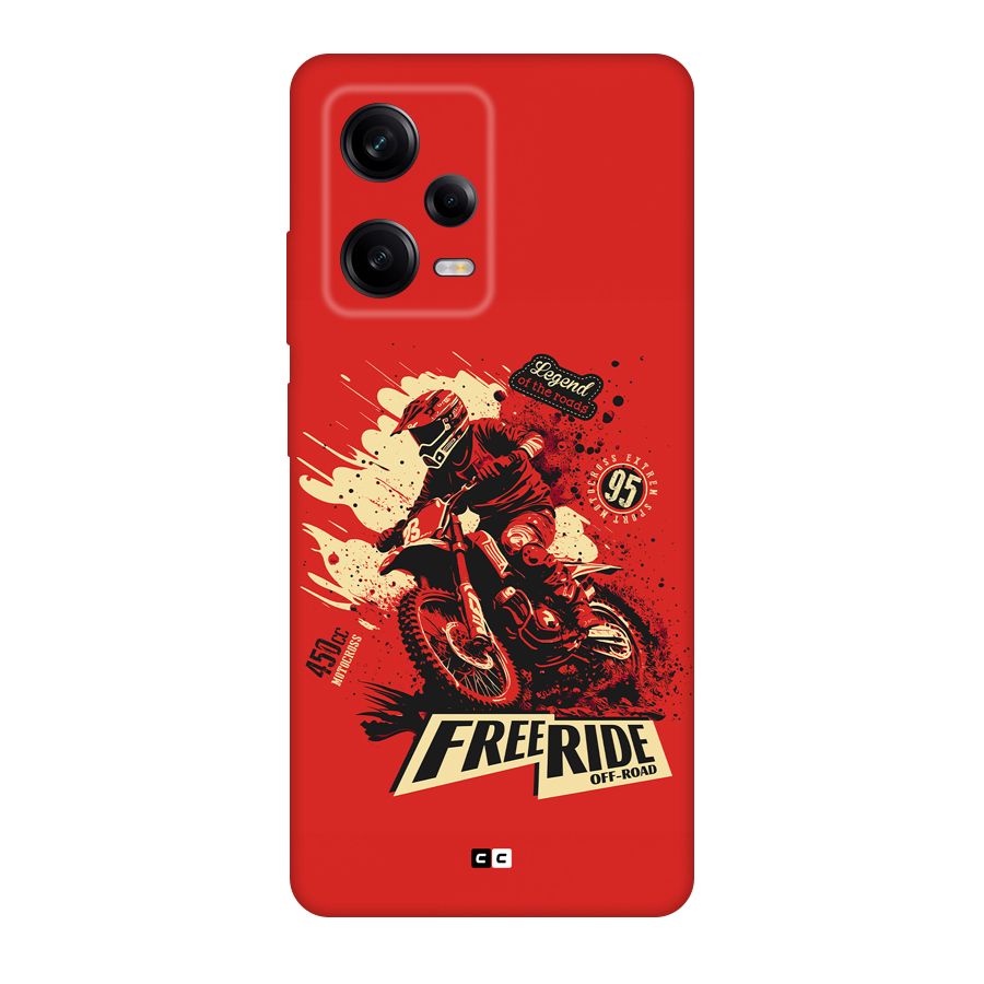 Free Ride Back Case for Redmi Note 12 Pro