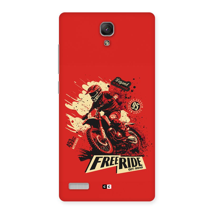 Free Ride Back Case for Redmi Note Prime