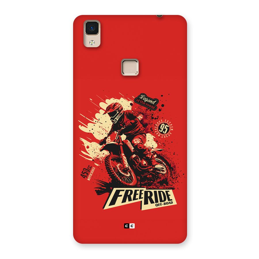 Free Ride Back Case for V3 Max