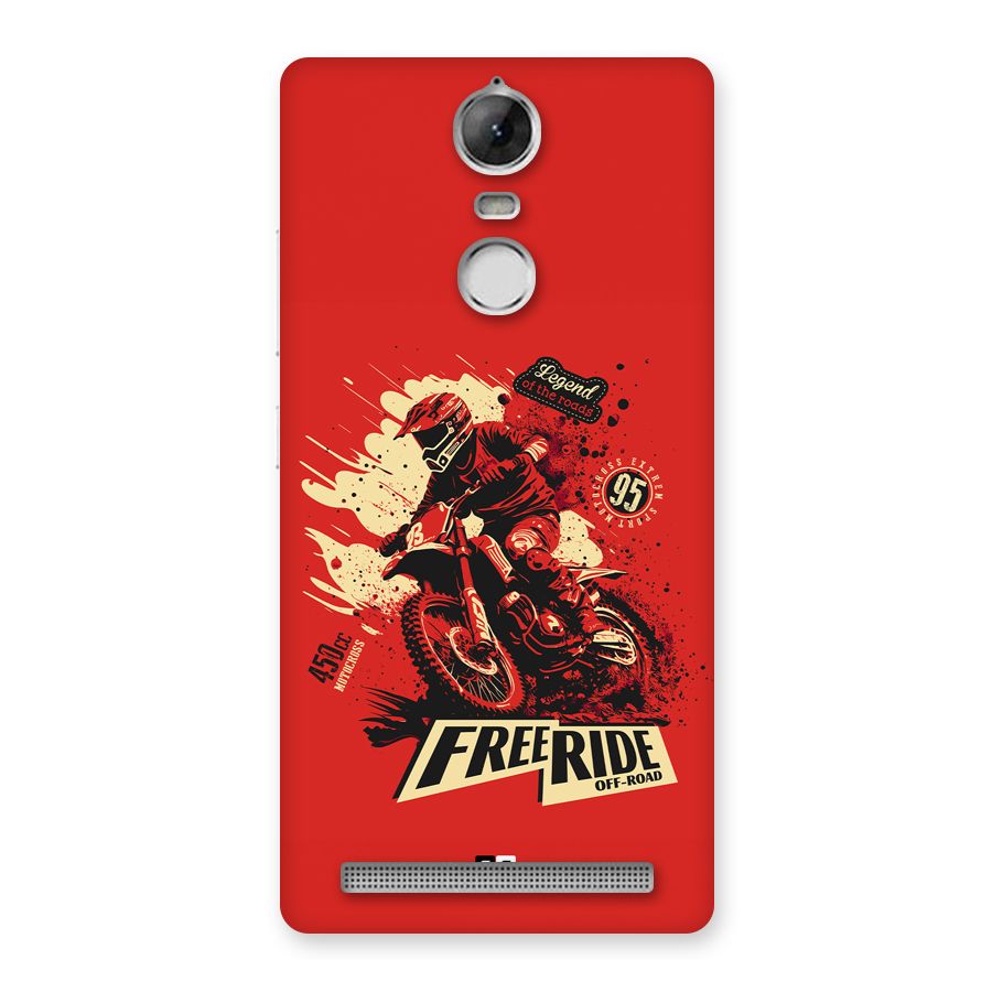 Free Ride Back Case for Vibe K5 Note