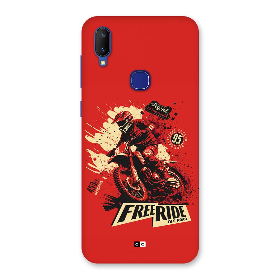Free Ride Back Case for Vivo V11