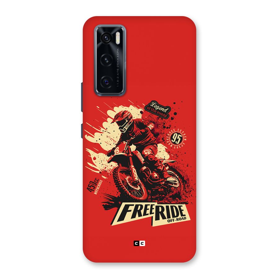 Free Ride Back Case for Vivo V20 SE