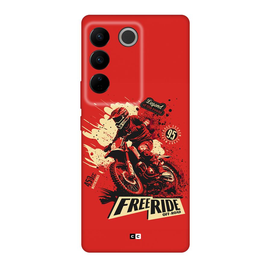 Free Ride Back Case for Vivo V27
