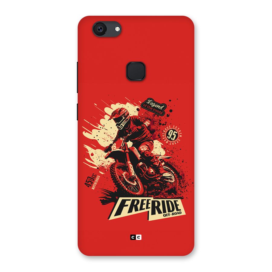 Free Ride Back Case for Vivo V7 Plus