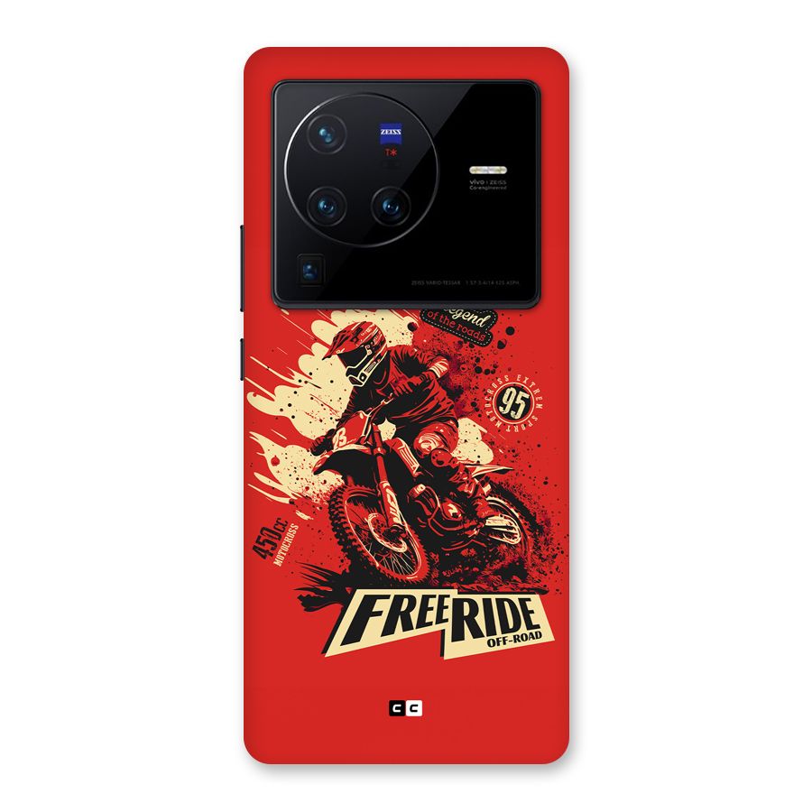 Free Ride Back Case for Vivo X80 Pro