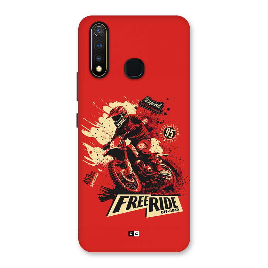 Free Ride Back Case for Vivo Y19