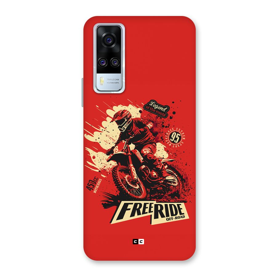 Free Ride Back Case for Vivo Y31