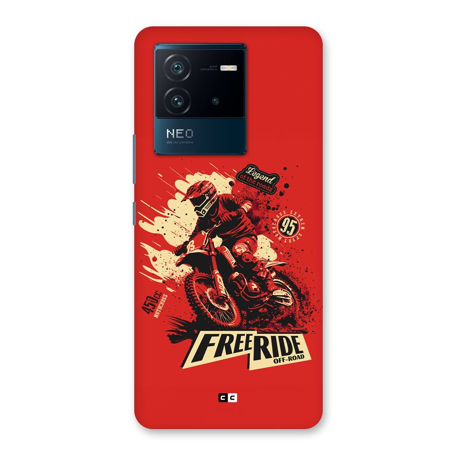 Free Ride Back Case for Vivo iQOO Neo 6 5G