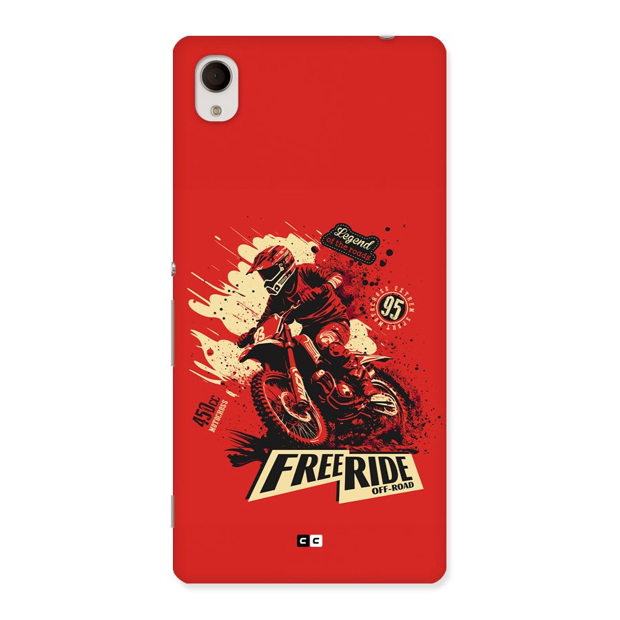Free Ride Back Case for Xperia M4