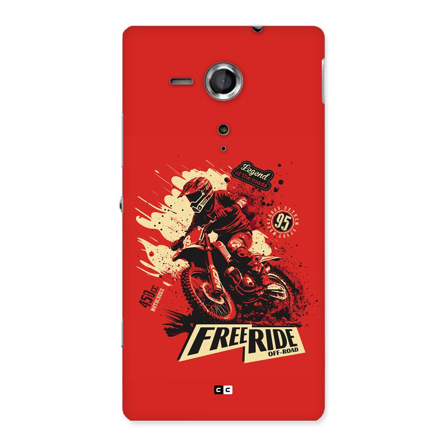 Free Ride Back Case for Xperia Sp